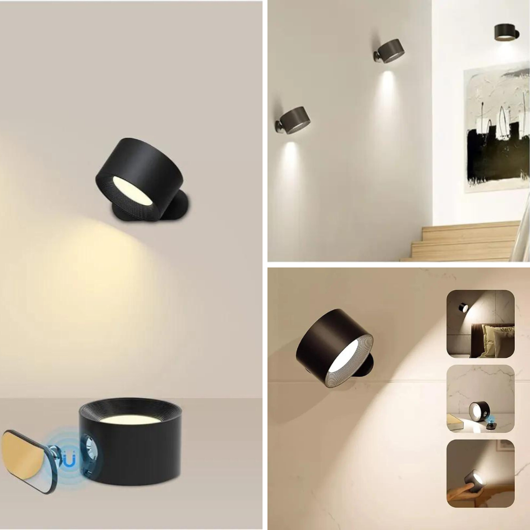 Draadloze 360° Magneetlamp